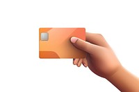 Holding hand white background credit card. AI generated Image by rawpixel.