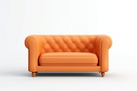 Furniture armchair sofa white background. AI generated Image by rawpixel.