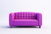 Furniture armchair sofa white background. AI generated Image by rawpixel.