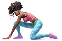 Sports adult woman yoga. AI generated Image by rawpixel.