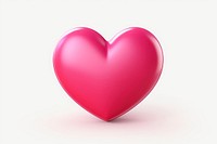 Heart white background circle purple. AI generated Image by rawpixel.