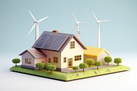 Architecture windmill building outdoors. AI generated Image by rawpixel.