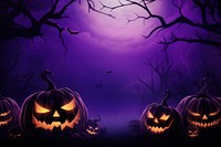 Halloween backgrounds purple anthropomorphic