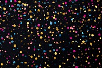 Confetti backgrounds black celebration. 