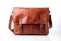 Bag briefcase leather handbag. AI generated Image by rawpixel.