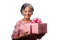 Birthday holding adult woman. AI generated Image by rawpixel.