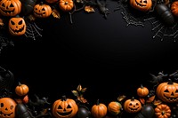 Halloween backgrounds anthropomorphic jack-o'-lantern. AI generated Image by rawpixel.