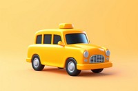 Taxi car vehicle cartoon. 