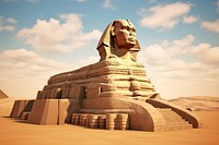 Landmark representation architecture archaeology. AI generated Image by rawpixel.