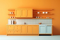 Kitchen furniture cupboard cabinet. AI generated Image by rawpixel.