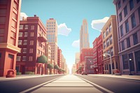 Street city architecture cityscape. AI generated Image by rawpixel.
