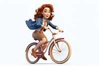 Bicycle vehicle cycling smiling. AI generated Image by rawpixel.