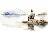 Fishing recreation fisherman outdoors. 