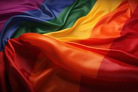 Rainbow flag silk backgrounds. AI generated Image by rawpixel.