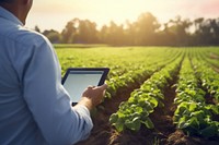 Agriculture outdoors computer nature. AI generated Image by rawpixel.