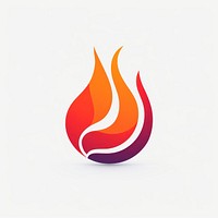 Logo fire creativity glowing. AI generated Image by rawpixel.
