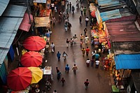 Walking street architecture outdoors. 