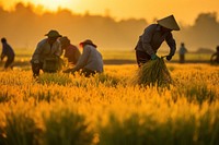 Harvest farm agriculture harvesting. 