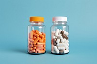 Medicine pill medication container. AI generated Image by rawpixel.