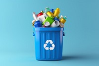 Plastic bottle container recycling. AI generated Image by rawpixel.