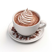 Chocolate dessert coffee drink. AI generated Image by rawpixel.