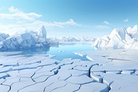 Ice backgrounds landscape mountain. AI generated Image by rawpixel.