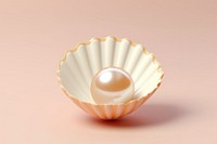 Pearl jewelry shell food. AI generated Image by rawpixel.