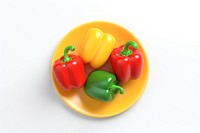 Vegetable pepper plate plant. 