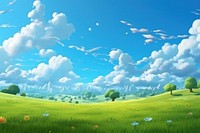 Sky  landscape panoramic. 