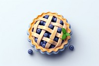 Blueberry pie dessert food freshness. 