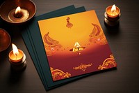 Passport candle poster text. AI generated Image by rawpixel.