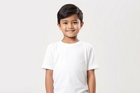 Portrait t-shirt sleeve child. AI generated Image by rawpixel.