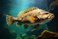 Animal fish underwater wildlife. AI generated Image by rawpixel.