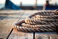 Rope deck wood architecture. 