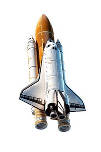 Space shuttle aircraft vehicle rocket. AI generated Image by rawpixel.