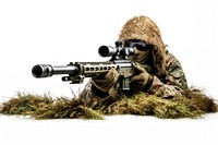 Sniper soldier weapon photo gun. 