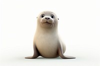 Seal animal mammal cute. AI generated Image by rawpixel.