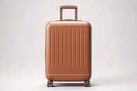 Luggage suitcase brown technology. AI generated Image by rawpixel.