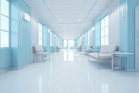 Hospital room architecture furniture. AI generated Image by rawpixel.