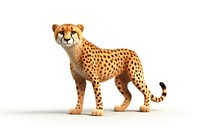 Cheetah wildlife cartoon mammal. AI generated Image by rawpixel.