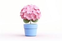 Hydrangea flower plant petal. AI generated Image by rawpixel.