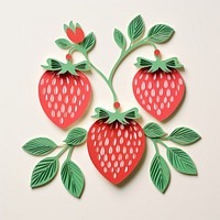 Strawberry fruit pattern plant. 