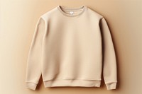 Sweatshirt sweater brown coathanger. 