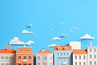 Building sky architecture outdoors. AI generated Image by rawpixel.