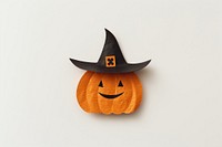 Halloween pumpkin craft hat. 