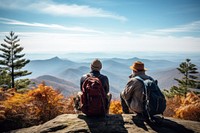 Backpacking adventure mountain outdoors. 