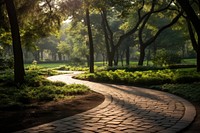 Architecture landscape outdoors woodland. 