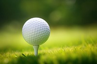 Golf ball outdoors sports. AI generated Image by rawpixel.