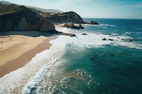 Beach outdoors nature coast. 