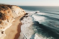 Beach outdoors nature coast. AI generated Image by rawpixel.